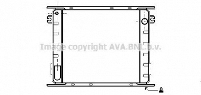 AVA QUALITY COOLING iv2009 -  Радиатор, охлаждение двигателя